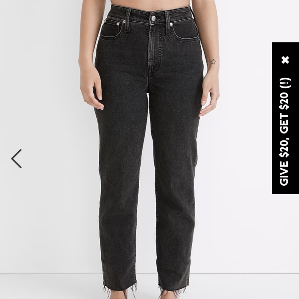 Madewell Curvy Perfect Vintage Straight Jean